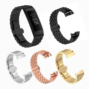 

Stainless Steel Watch Band Strap For Fitbit Charge 3 Smartwatch Replacement Wristband Bracelet For Fitbit Charge3 Band Men Women