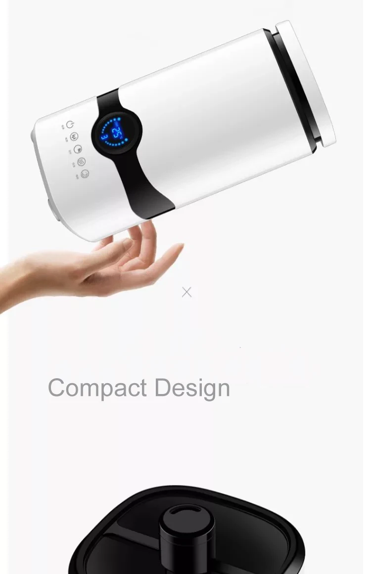 Digital Display 4L Aroma Cool Mist Ultrasonic Humidifier With Remote Control