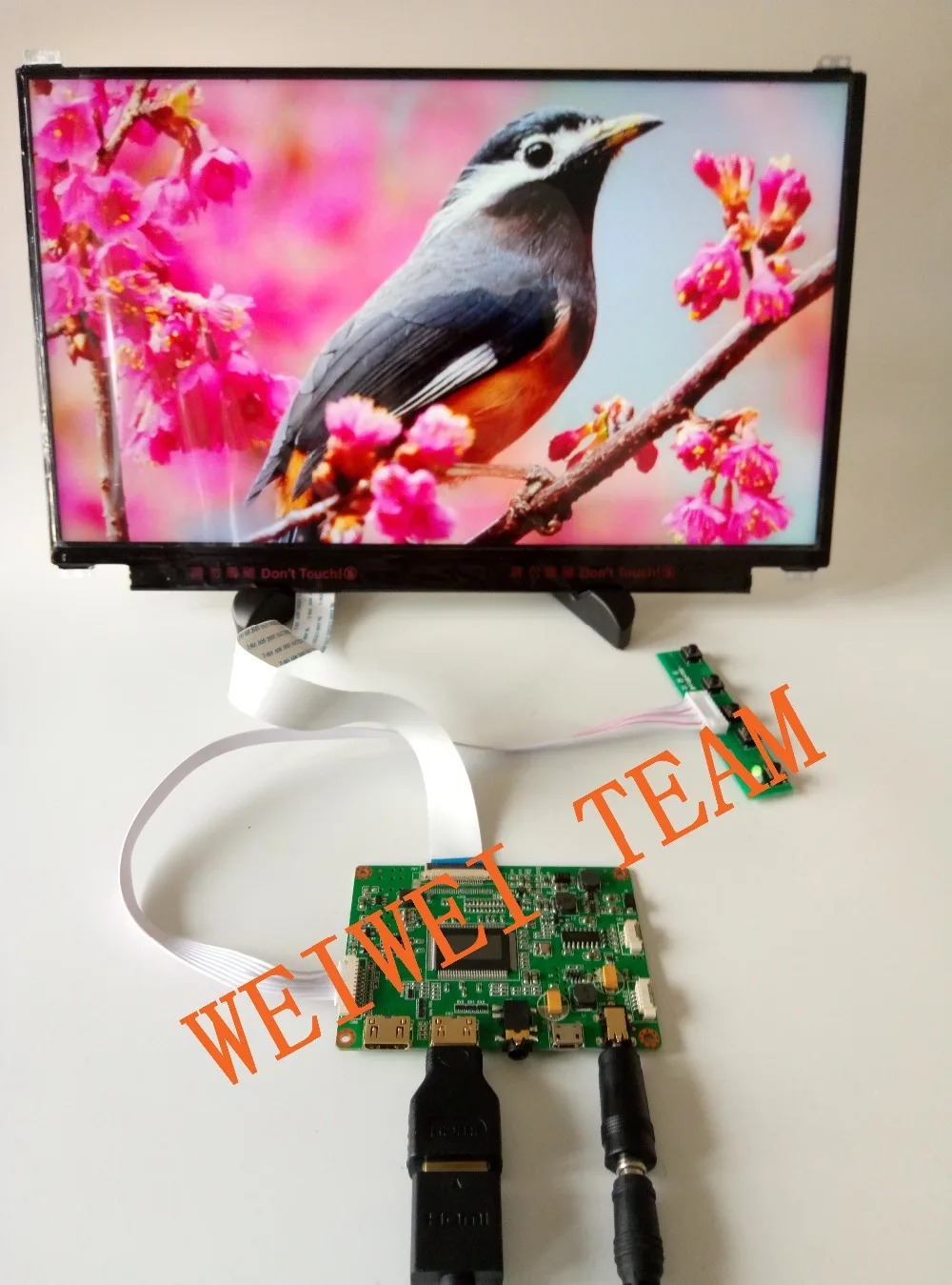 

13.3 inch Display Screen 1920x1080 IPS LCD Module 1080P HDMI board Car Raspberry Pi 3 NS Game XBox PS4 Monitor
