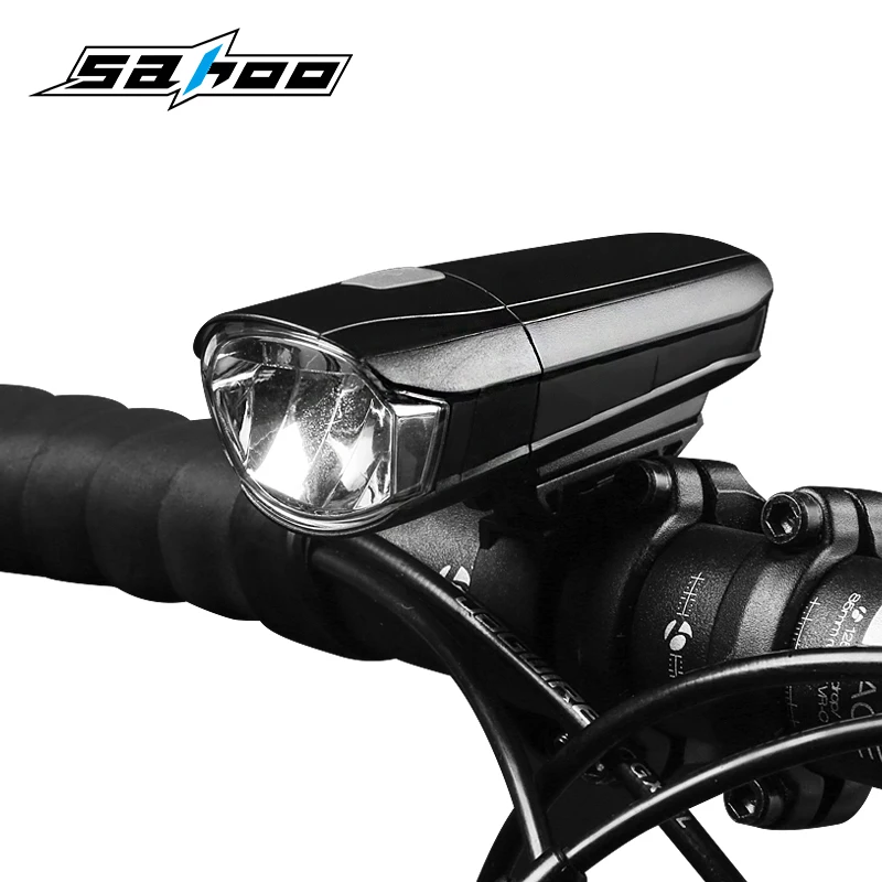 Top 2017 New Bicycle Lamp Bike MTB Road Usb Chargeable Led Front Light Set Handlebar Headlight Highlight Warning 0