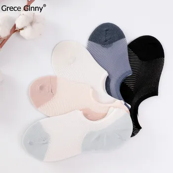 

5Pieces/lot Mesh invisible women's socks thin socks women's socks summer thin section breathable socks low-cut liners socks