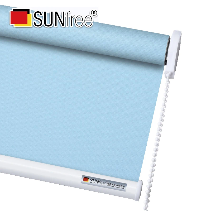 Persianas enrollables de luz diurna sin sol personalizables tamaño medio sombra o pantalla completa sistema de cadena de bolas persianas de tela Persianas enrollables de luz diurna sin sol personalizables tamaño medio sombra o pantalla completa sistema de cadena de bolas persianas de tela