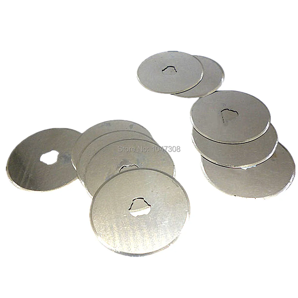 

1/5/10pcs 45mm Rotary Cutter Spare Blade Quilters Sewing Fabric Leather Craft Refill Blades Patchwork Leather Sewing Quilting