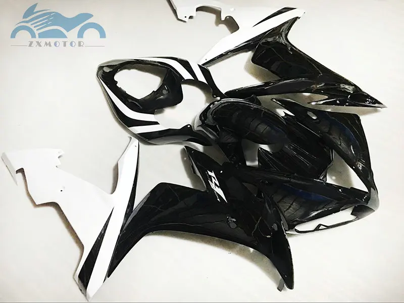 Комплекты обтекателей под заказ подходят для YAMAHA 2004 2006 YZFR1 04 05 06 YZF R1 черно белые