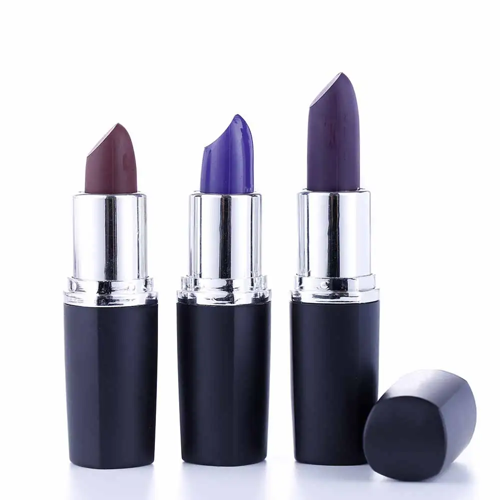 

TOMTOSH 1pc / new waterproof lipstick vampire style 3 colors cosmetics matte lipstick long lasting lipstick