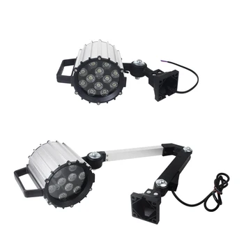 led garage light 9W 24V 220V Waterproof IP67 CNC machine light lathe milling grinding lighting workshop warehouse working lamps led machine light small machine working lamps metal hose freely bend lamps 12v 24v 220v high brightness for machining center