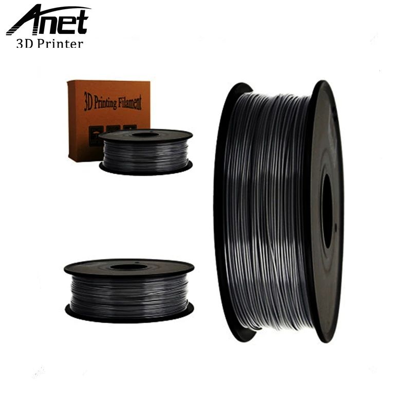 

ANET ABS 1.75mm 1Kg/spool Plastic Rod Rubber Ribbon Consumables Material Refills for RepRap/UP/Mendel 3D Printer Filaments