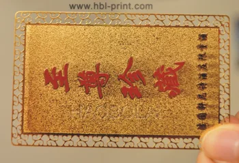 

Business gold metal card promotional gold name card business card gold metal