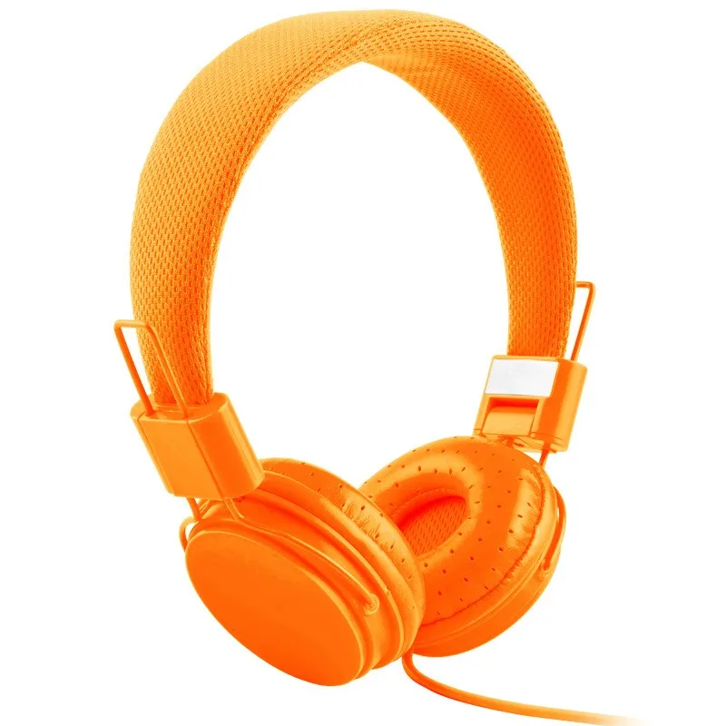 ETVR Cute Headphone For Girls Cartoon Earphones Kids Headbands Candy Color Foldable Headset Earphones For Xiaomi Birthday Gifts