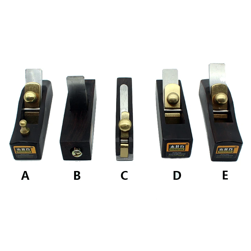 DIY Mini Hand Planes Carpentry Carpenter Ebony Joinery Woodwork Tools 5 pcs Set or 1 Pcs Hand Planer Free shipping - Image 2
