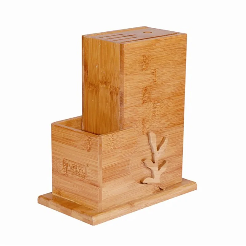 Натуральный бамбук держатель кухонных инструментов украшение дома