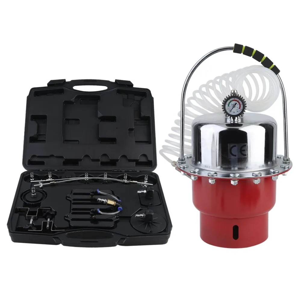 5L Car Brake Fluid Exchanger Auto Repair Tools Pneumatic Pressure Bleeder Set Professional Brake Clutch System Device 5L Car Brake Fluid Exchanger Auto Repair Tools Pneumatic Pressure Bleeder Set Professional Brake Clutch System Device