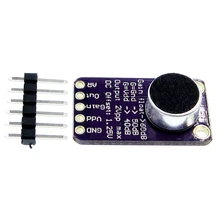 Amplificateur de Microphone électrique Stable, module MAX9814, contrôle automatique du Gain avec fonction AGC, DC 3.6-12V
