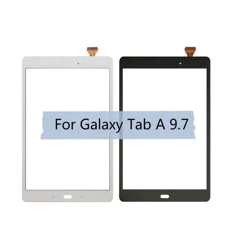 Сенсорный экран для samsung Galaxy Tab A 9,7 T550 T555 SM-T550 SM-T555 сенсорный экран дигитайзер сенсор дисплей Переднее стекло для планшета