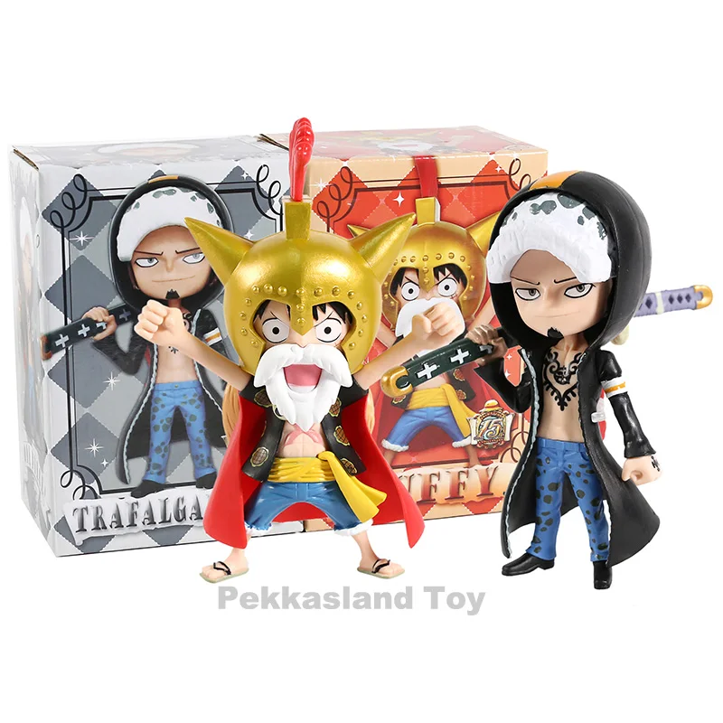 

One Piece 15th Anniversary Gladiator Luffy Action Figure 1/8 scale painted figure Trafalgar Law PVC figure Toy Brinquedos Anime