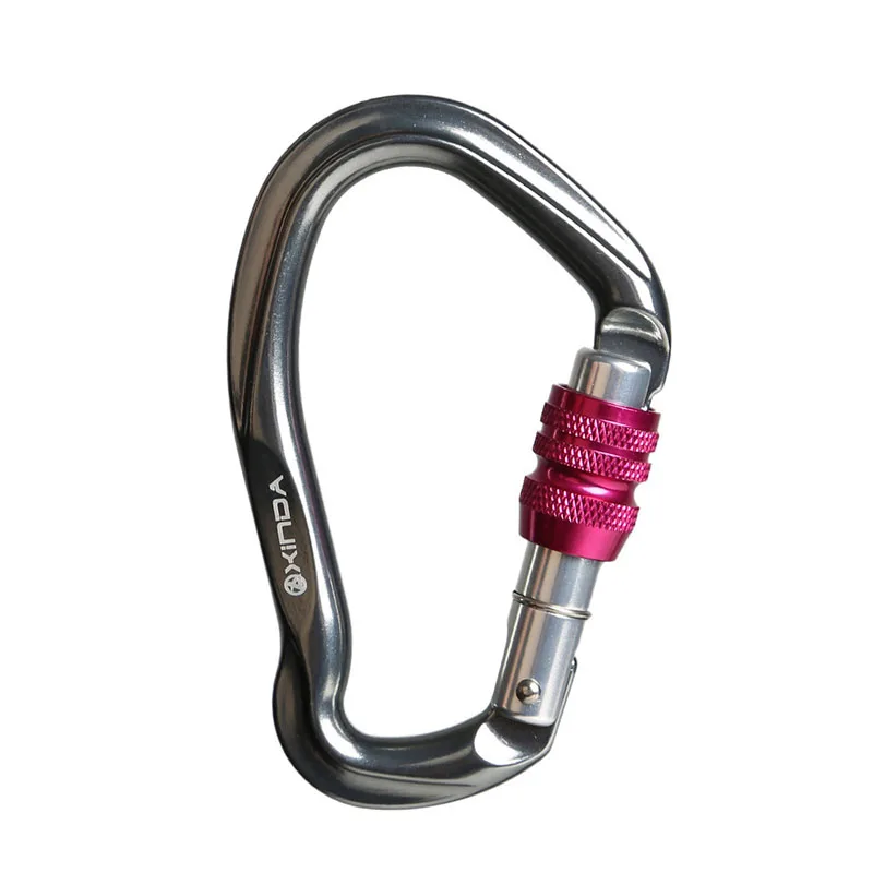 المهنية Carabiners سلامة ماستر قفل الرياضة في الهواء الطلق تسلق الصخور تسلق مشبك المعدات في الهواء الطلق إكسسوارات رياضية المهنية Carabiners سلامة ماستر قفل الرياضة في الهواء الطلق تسلق الصخور تسلق مشبك المعدات في الهواء الطلق إكسسوارات رياضية