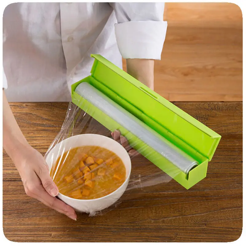 Stainless Steel Saran Wrap Cutter Blade Easy to Cut Without Leaving