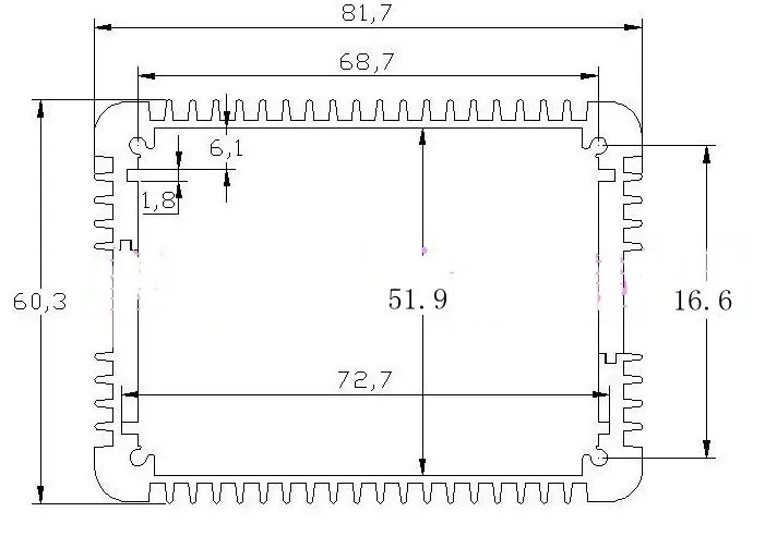 szomk aluminum box for electronic project aluminum extrusion case anodized aluminum enclosure case junction ox extruded aluminum project box  (7).jpg