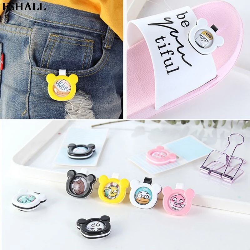 

Cute Bear Useful Mosquito Buckle Summer Baby Pregnant Button Repellent Reject Adults Protection
