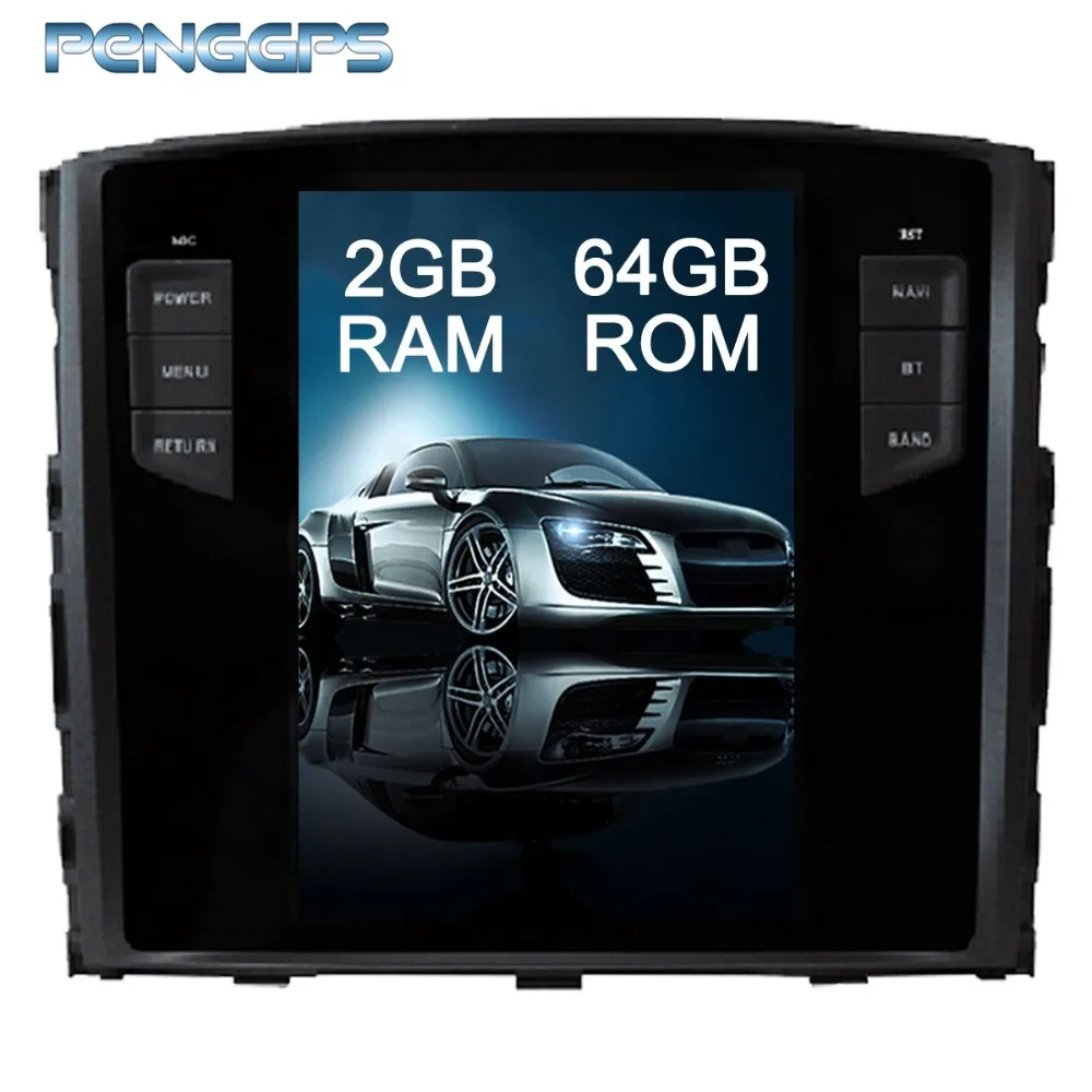 

Tesla Style 2 Din Android 7.1 Car Radio GPS Navigation DVD Player for MITSUBISHI Pajero V97 V93 Shogun Montero 2008-2016 1080P