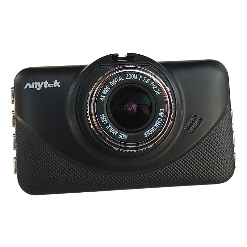 Автомобильный видеорегистратор anytek x18 + novatek 96655 с двумя объективами 1080P full hd 2018|camera