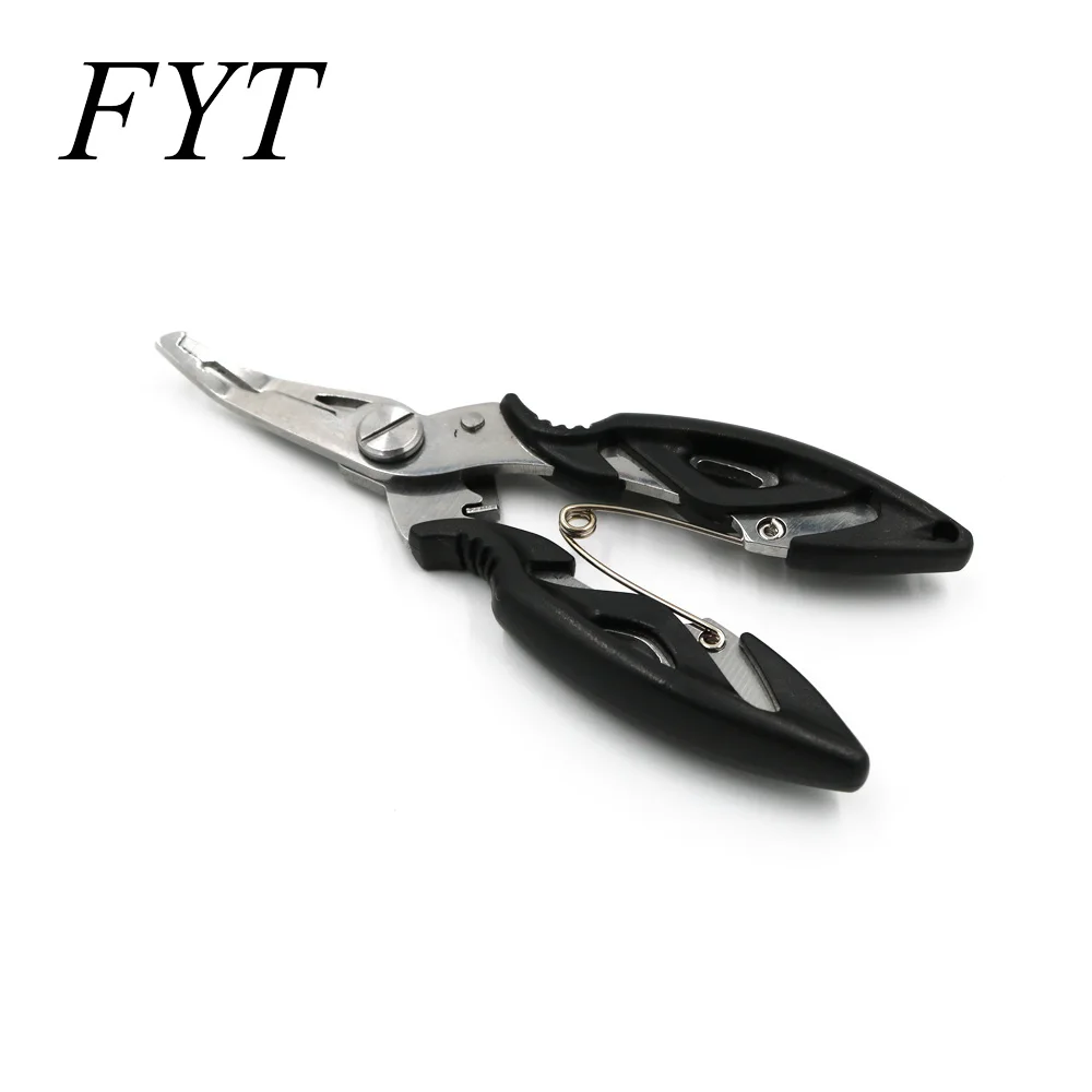 FYT 1 قطع الفولاذ المقاوم للصدأ الصيد مقص خط القاطع إغراء الطعم إزالة هوك معالجة عدة أدوات اكسسوارات