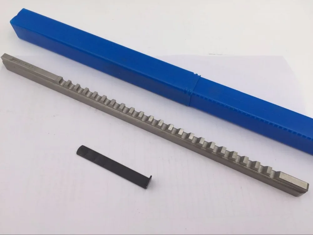 Ferramentas de Corte para Cnc Hss com Calços Push-tipo Keyway Broach Métrica Tamanhos Chaveta Cnc Router 24mm f