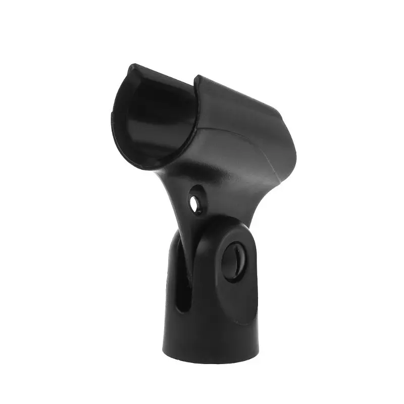 Универсальный зажим для микрофона для Shure держатель для микрофона ручной микрофон беспроводной/проводной - Цвет: Черный