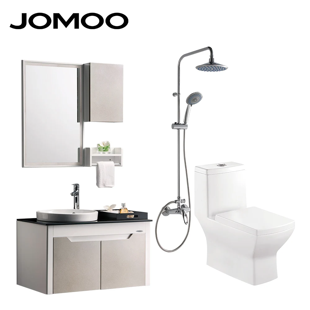 JOMOO الحمام بالباطل مع مرآة خزانة الذاتي التزجيج حوض منشفة المرحاض PVC المواد الحديثة نمط خزانة حمام المرحاض القوس JOMOO الحمام بالباطل مع مرآة خزانة الذاتي التزجيج حوض منشفة المرحاض PVC المواد الحديثة نمط خزانة حمام المرحاض القوس