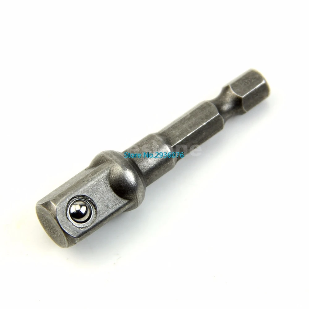 1/4" hex and the adapter Extension to be 3/8" square Power Drill Bit Driver 50mm length MAR23_45