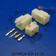 DJ7091A-2.8-11-21 DJ7091 2 8 11 21 9p аккумуляторная батарея электрический разъем и контактный