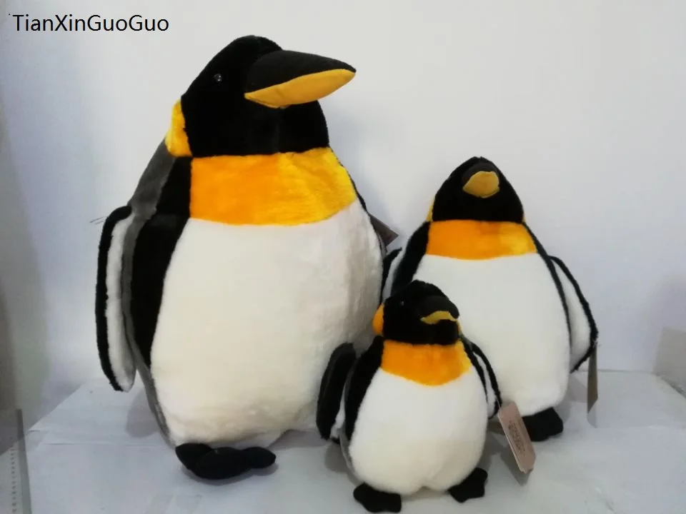 Новое поступление мультфильм Пингвины плюшевые игрушки одна семья Пингвины Мягкая кукла пледы рождественские подарки Подушка h1034