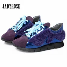 Jady Rose/Новинка года; женская обувь на плоской подошве; повседневная обувь на шнуровке; Эспадрильи на платформе; криперы; женские лоферы на плоской подошве; tenis feminino