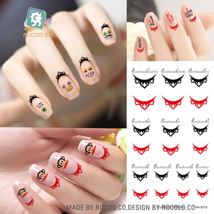 2018 Neue Ankunft Nagel Manikure Einweg Tattoo Fingernagel Teile Kleine Frische Weiblichen Aufkleber Muster Grosshandel Benutzerdefinierte Vh 321d Fingernail Tattoo Nail New Arrivalnail Tattoo Aliexpress