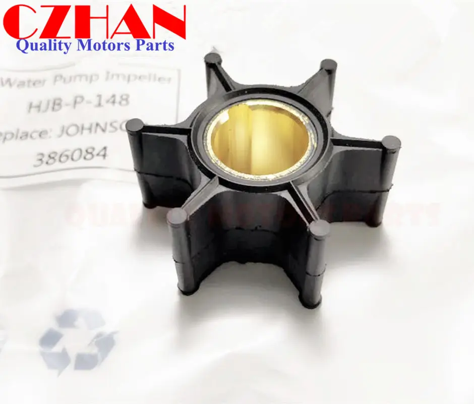 

Boat Engine Water Pump Impeller for Johnson Evinrude OMC 2-stroke Outboard 9.9 15 HP 386084 0386084