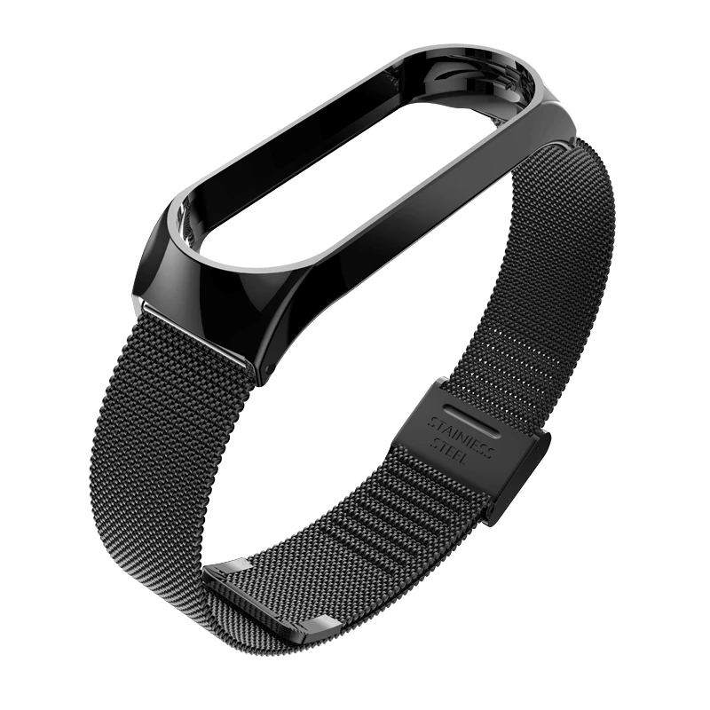 Stainless Steel Wrist Strap for Xiaomi Mi Band 3 Strap Metal Correa Mi Band 3 Bracelet Pulsera Miband 3 Pulseira Replacement (15)