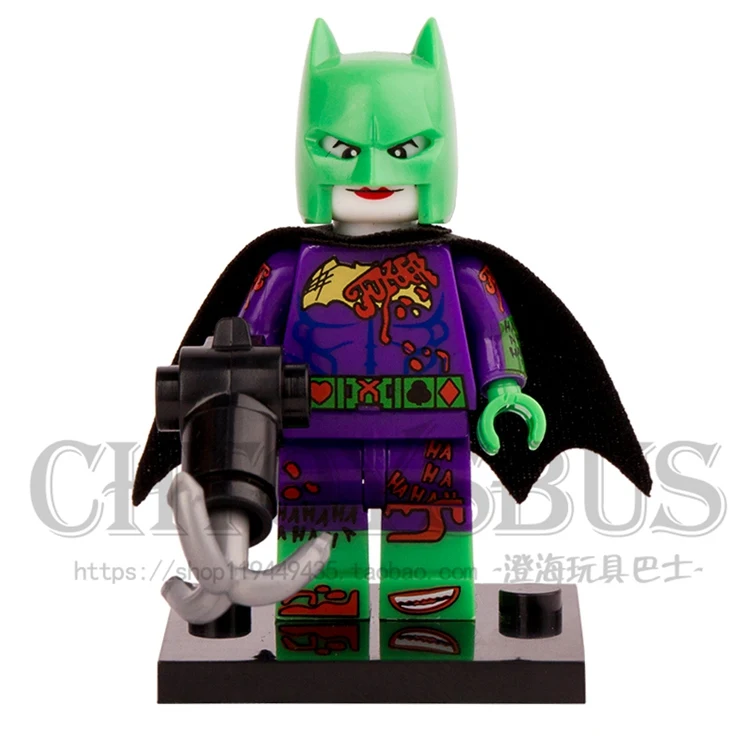 Kopen Enkele Verkoop De BATMAN FILM Joker Pak Batman Catman Fairy Batman Super heroes Model Bouwstenen minifig Cijfers Speelgoed geschenken