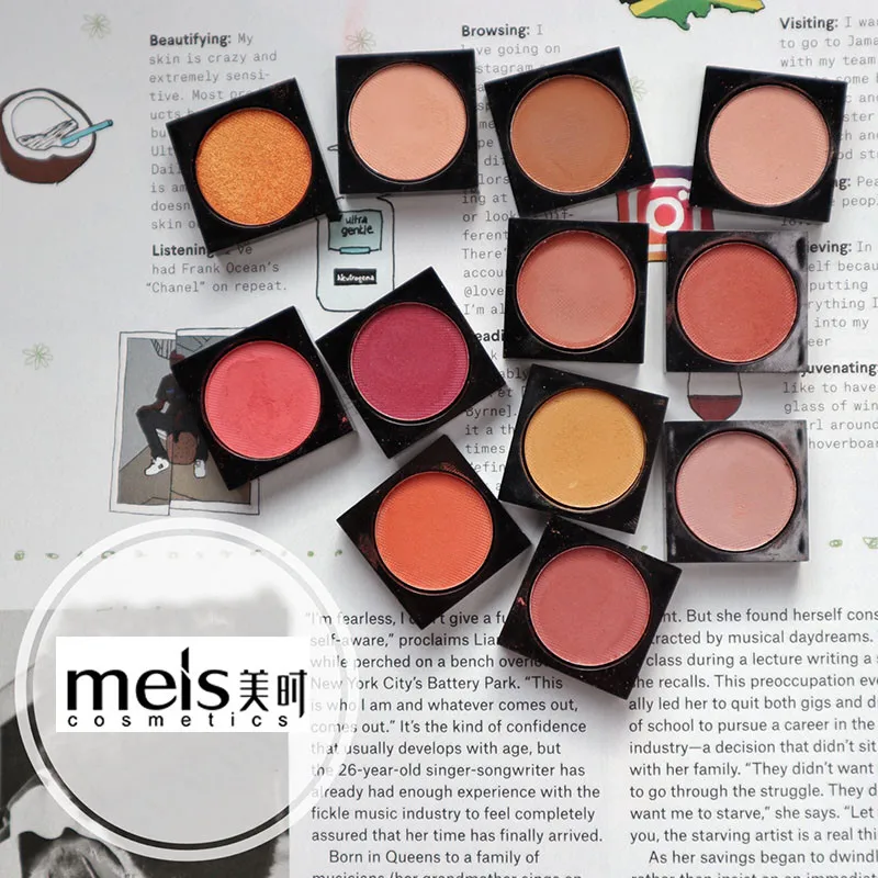 

017 MEIS DIY Eye shadow Professional Makeup Matte Shadow Shimmer Eyeshadow Palette Matte Eye shadow makeup Palette Shadow 5771