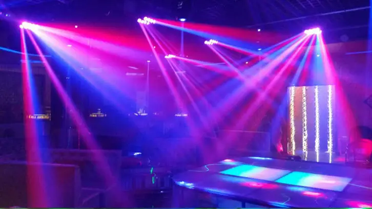 led spider light RGBW 1