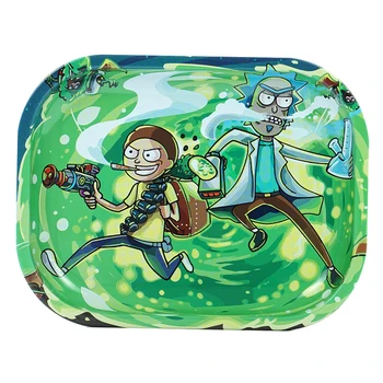 

Metal Tobacco Cigarette Rolling Tray Essential Smoking Holder Trays Smoke Accessories