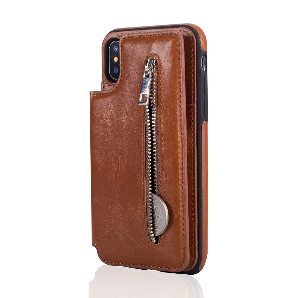 Zipper Wallet Leather Case BE Cases