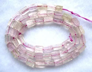 

Natural Kunzite Free Form 6*7mm~6*11mm Loose Beads For Jewelry Making DIY Bracelet Necklace Earrings