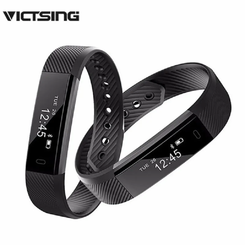VicTsing Smart Bracelet Wristband Waterproof Fitness Tracker Step Counter Activity Monitor Smart Band Bracelet for Android