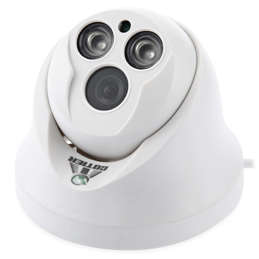 

COTIER TV - 532eW / IP H.264 720P HD Support P2P Motion Detection IR-Cut Mini Dome IP Camera CCTV Network Surveillance IP Camera