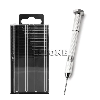 

Mini Spiral Hand Manual Drill Chuck Twist Pin Vise Bits Kits Jewelry Tool Drop Shipping