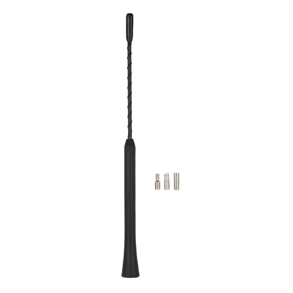 9" Universal Car Radio Flexible Anti Noise Beesting Aerial Antenna Car Auto Roof Mast Stereo Radio FM AM Amplified Booster