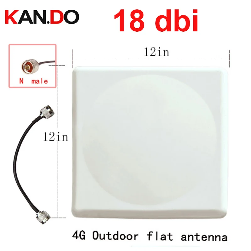 Amazon Com Superbat 4g Lte Mimo Panel Antenna 18dbi High Gain Cross Polarization 698 2690mhz Fixed Mount Sma Male Connector For Wifi Cell 3g 4g Lte Mimo Mobile Signal Booster Computers Accessories