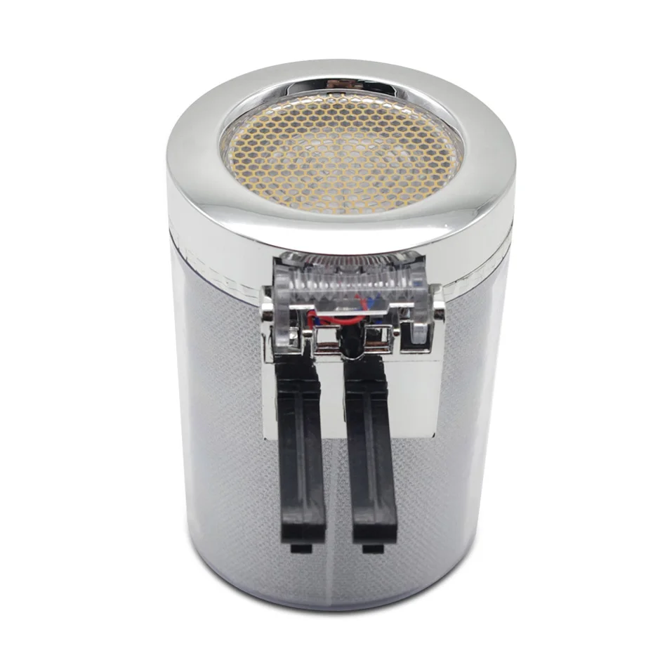 MUNSS Universal Car Ashtray With Colorful LED Light Portable Smokeless Ashtray Cigarette Holder Cup Car Interior Accessories  (3)