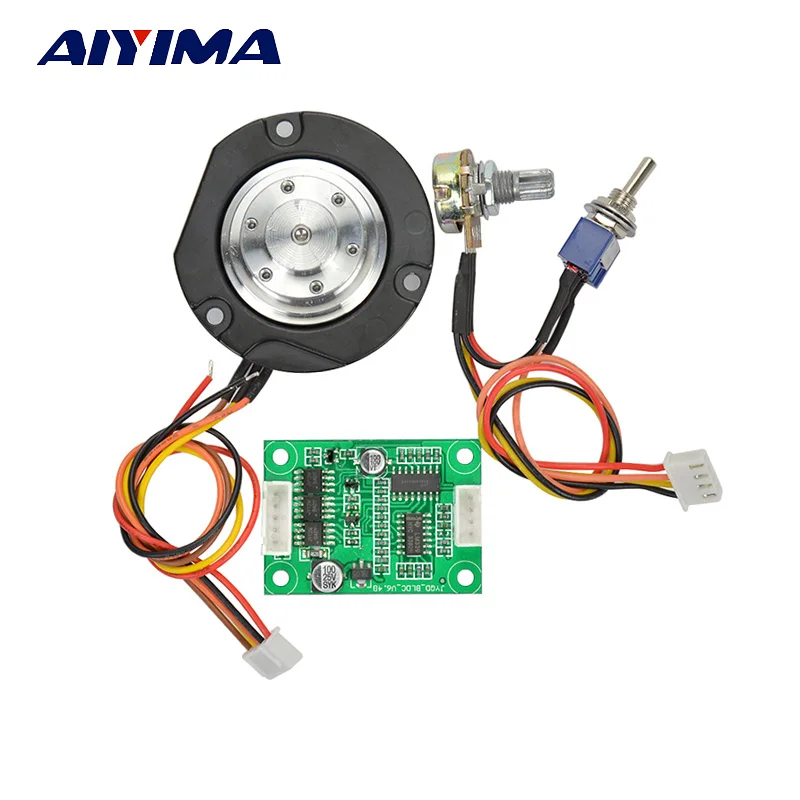 

AIYIMA 1Set DC12V Brushless Motor Controller Motor Driver Board For Hard Drive Motor / Pump Free Shipping
