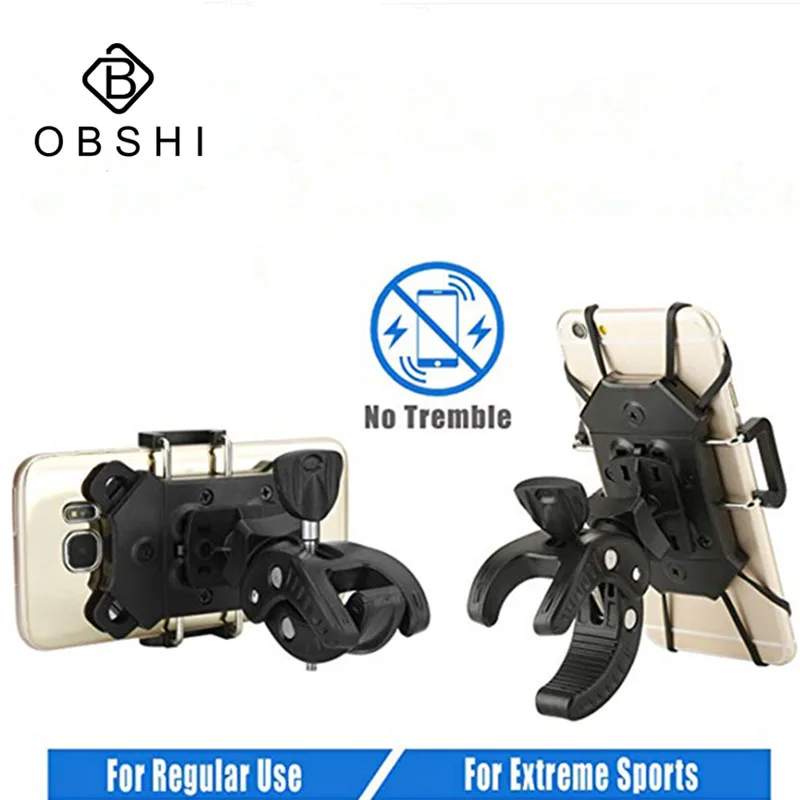 Bike Bicycle Holder Anti Slide Phone Bracket Mount Motorcycle Smartphone Holders Phone Cellphone GPS Bicycle Accessories